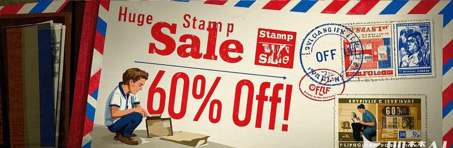 discount stamps 60% off-big