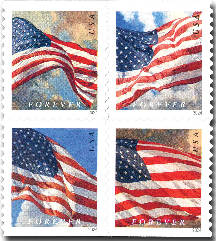 2024 US Flag Stamps