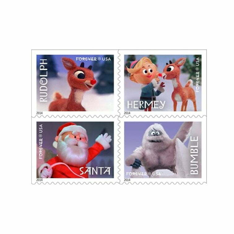 Rudolph-all-red-nosed-over-stamp_cheap_forever_in_bulk_sale_0.jpg