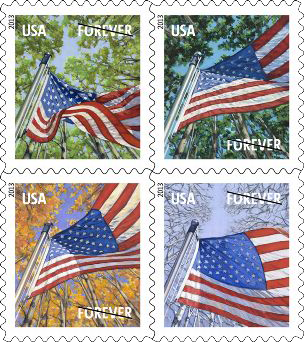 2013 US Flag Stamp